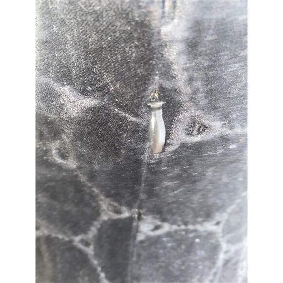 Boden Black Circle Velvet Sheath Lined Dress 6R US Lined - Picture 4 of 7